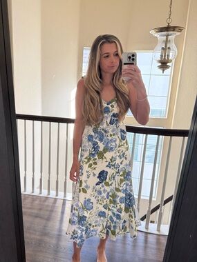 Reformation Nadira Dress (Lucca) Sz 0 Petite